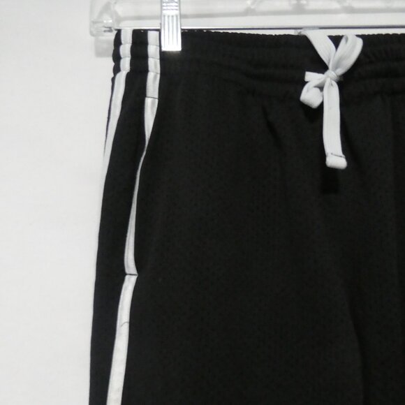 GAP KIDS | medium (8) | Black Exercise Pants | White Stripe Sides | Pockets - Picture 3 of 16